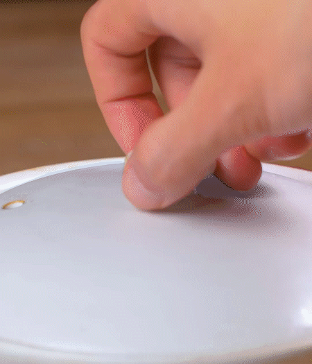 關(guān)火后燜5分鐘。