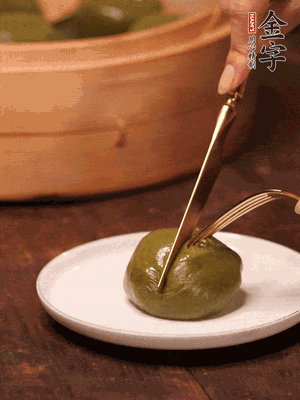 軟軟糯糯，香味可以秒殺99%的成品青團(tuán)