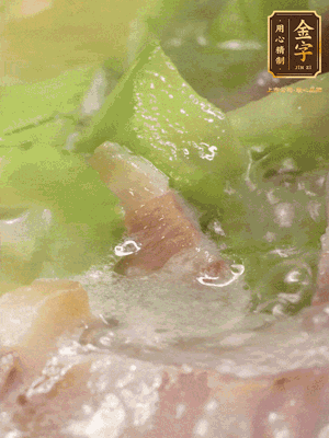 加一點(diǎn)糖、1碗開水煮到絲瓜半透明