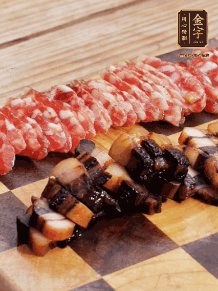 金字二八臘腸、金字醬油肉切薄片